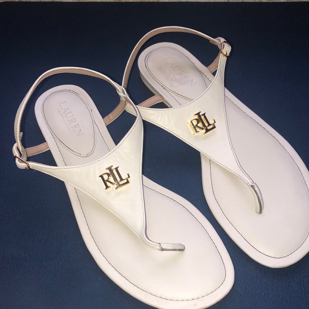 Lauren Ralph Lauren Logo Strap Sandals